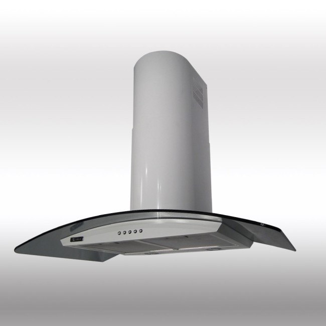 90 cm black cooker hood